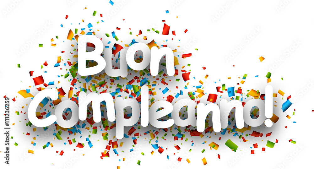 Happy birthday paper banner. Happy birthday paper banner.