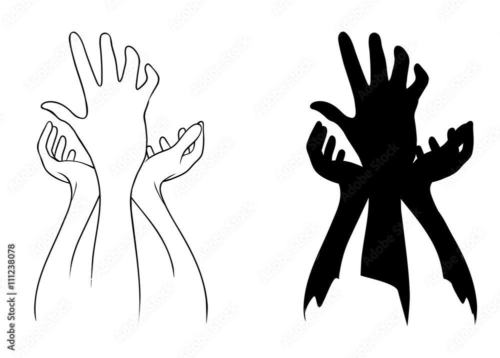 Obraz premium Holding hands