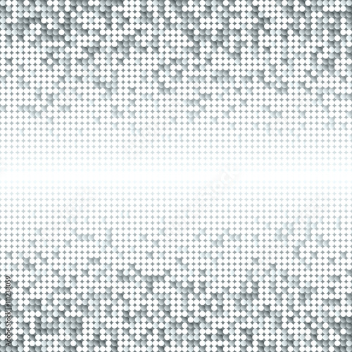 Silver shimmer sequins background