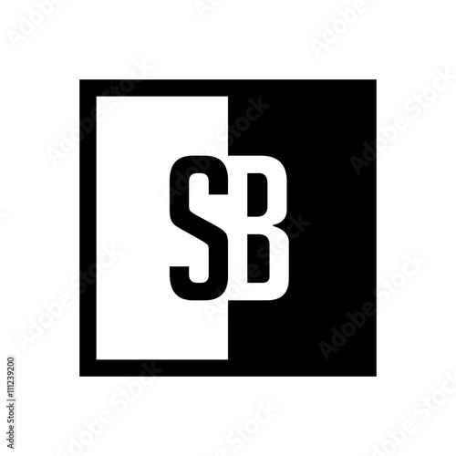 initial square half logo 