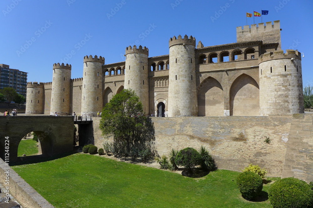The Aljaferia Palace, Zaragoza, Spain