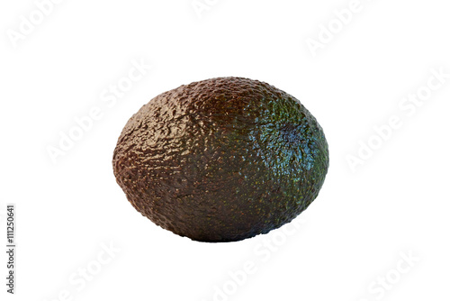Avocado on White