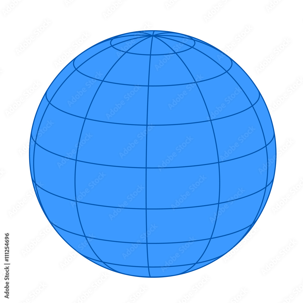Earth on white background. Vector illustration Earth on white background. Vector illustration