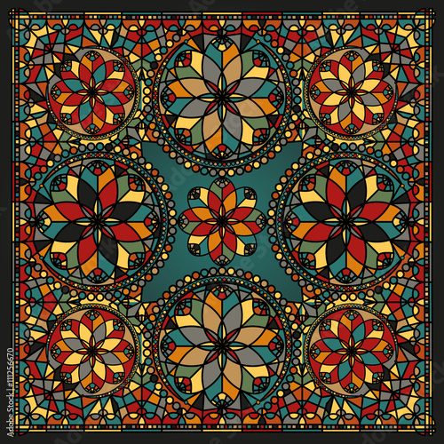 stained glass elements baroque