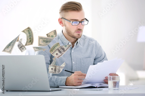 Financial concept. Make mon...