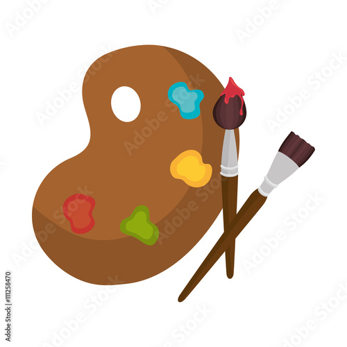 paint pallette  design 