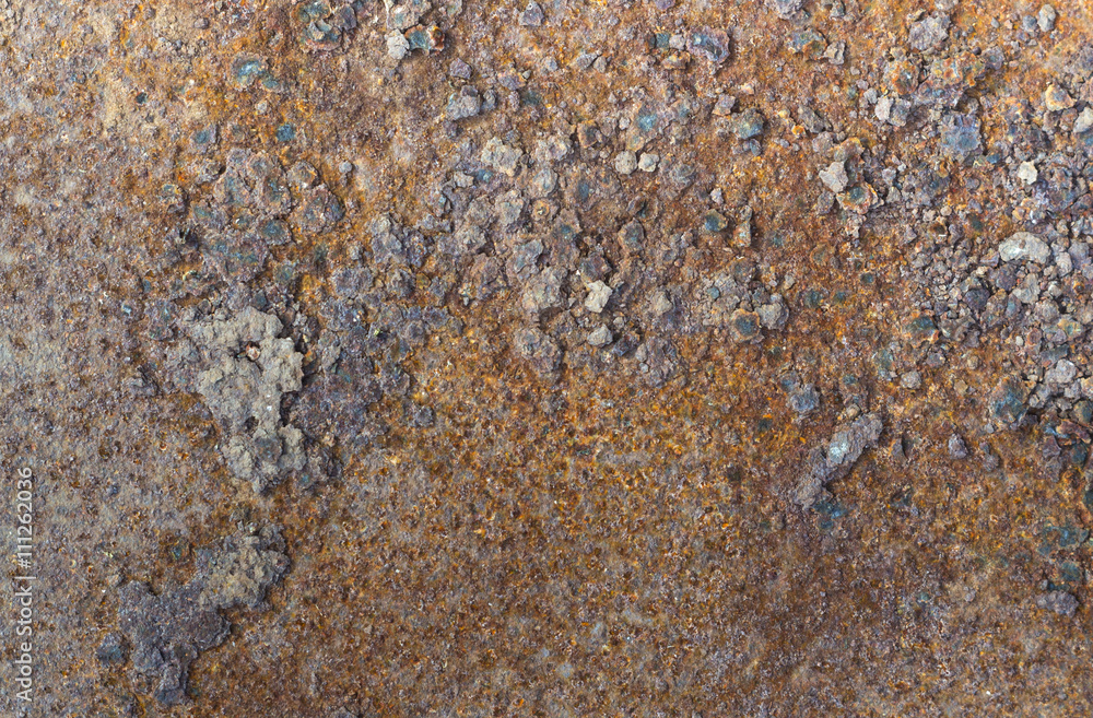 The texture of rust on iron The texture of rust on iron