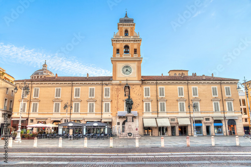 Piazza Garibaldi in Parma, Italy photo