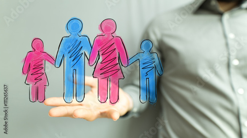 family illustration