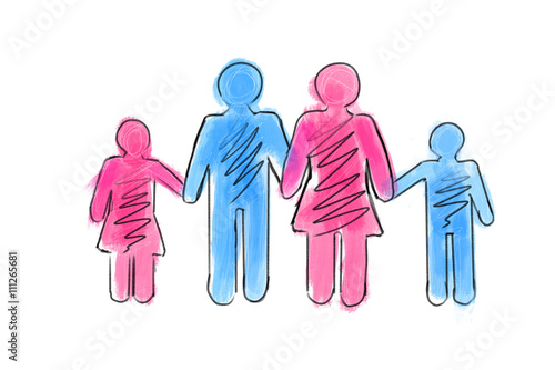family illustration