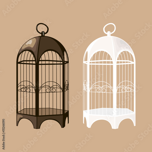 bird cage set