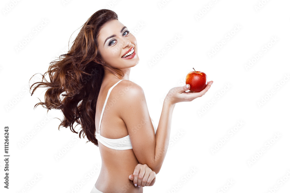 Beautiful slim woman wearing lingerie Beautiful slim woman wearing lingerie