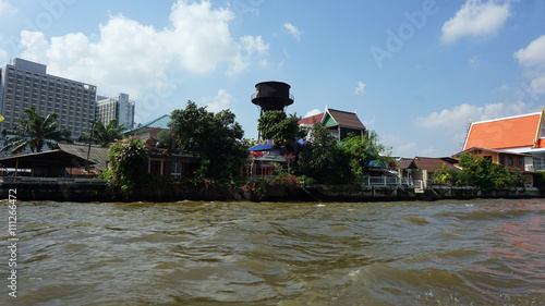 Canvas Print rivercruise in bangkok
