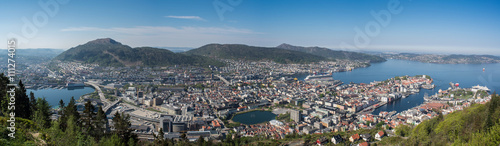 Bergen Panorama, Norway.