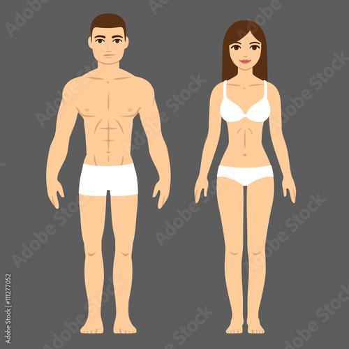 Male and female body