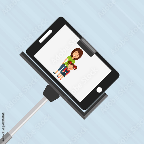 selfie with monopod design 