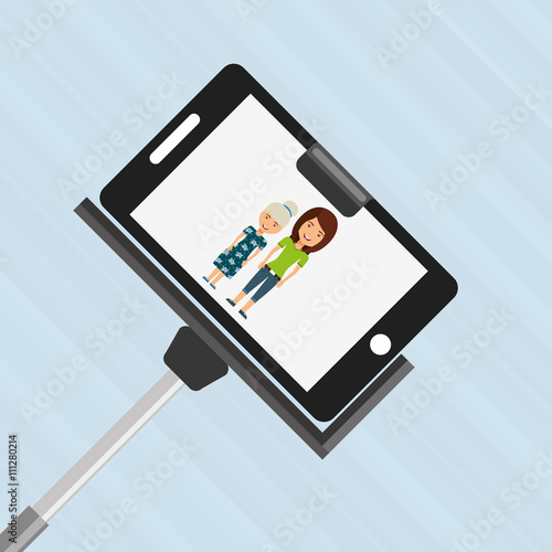 selfie with monopod design 