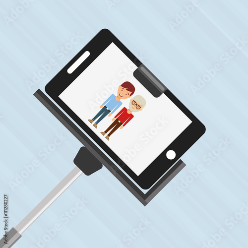 selfie with monopod design 