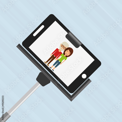 selfie with monopod design 
