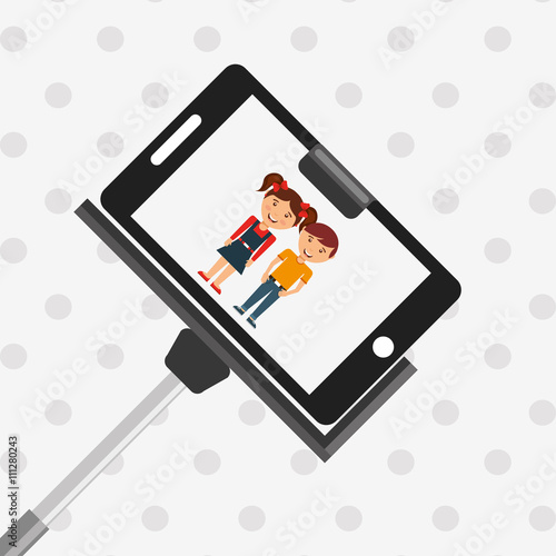 selfie with monopod design 