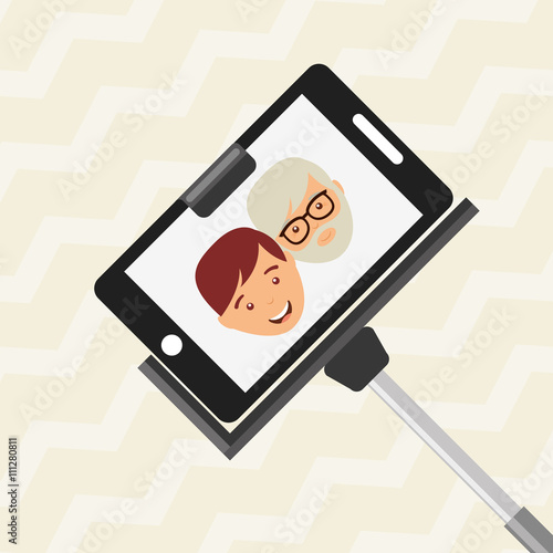 selfie with monopod design 