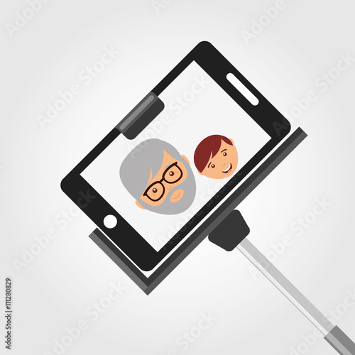 selfie with monopod design 