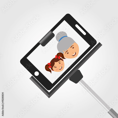 selfie with monopod design 