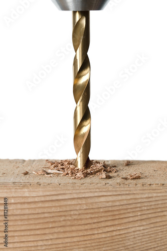 drilling a wood