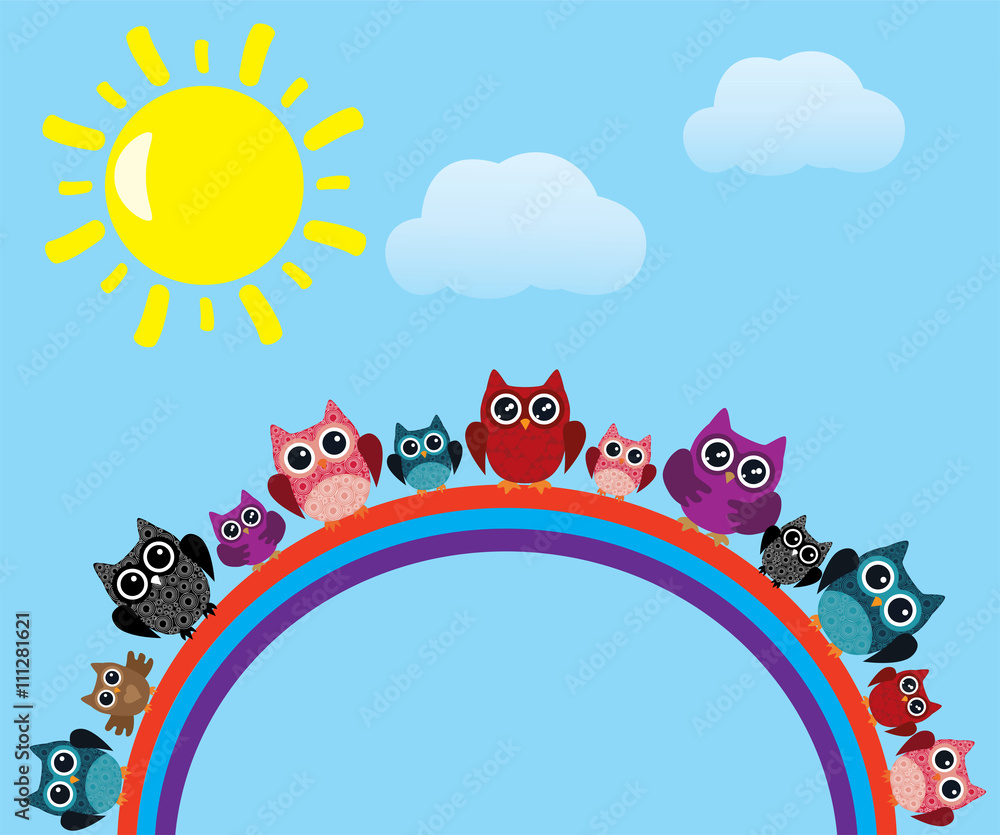 Fototapeta premium Owls