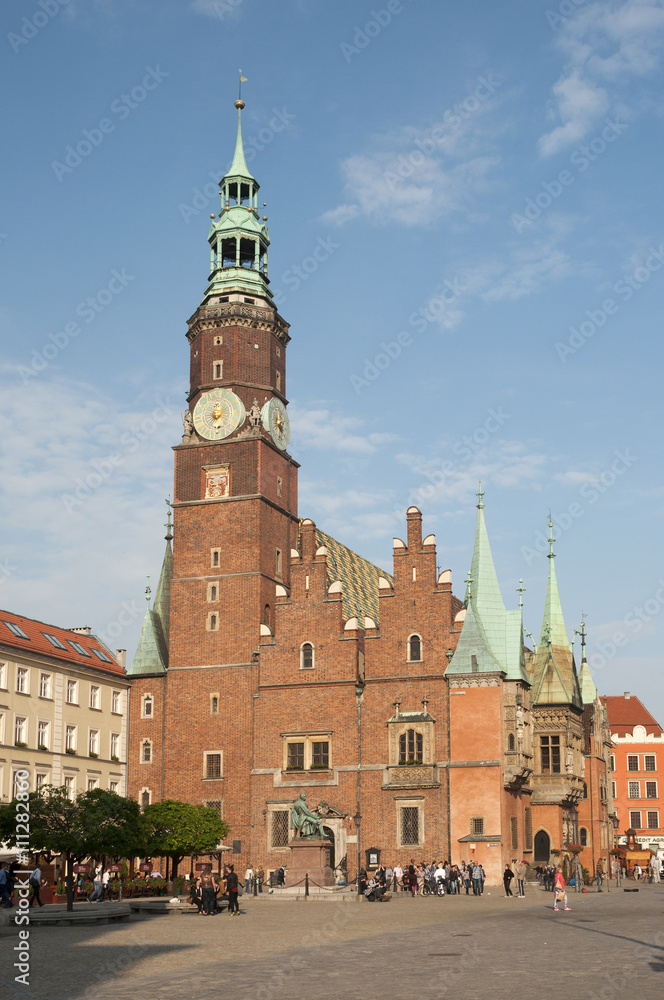 Obraz premium Zabytkowy ratusz
