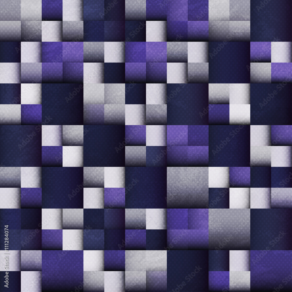 Fototapeta premium technology square seamless pattern
