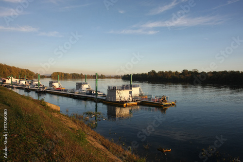 Cottages on the river