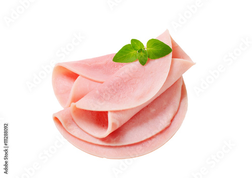 slices of ham photo