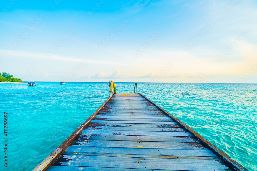 Obraz premium Maldives island