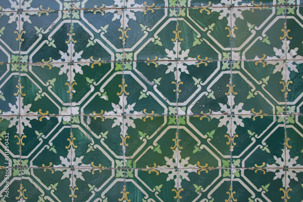 Obraz premium Detail of some typical portuguese tiles