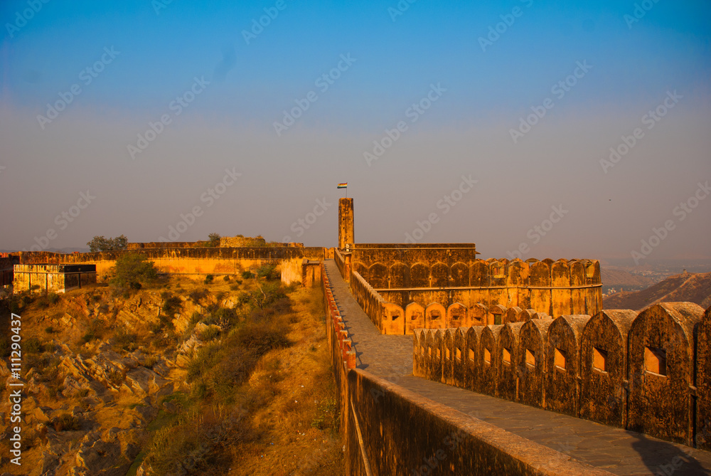 Fototapeta Fort Jagar. Jaipur. Indie.