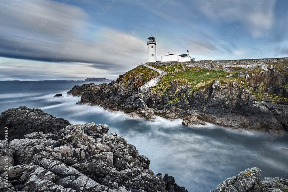 White Lighthouse, Fanad Head, County Donegal, North Ireland White Lighthouse, Fanad Head, County Donegal, North Ireland