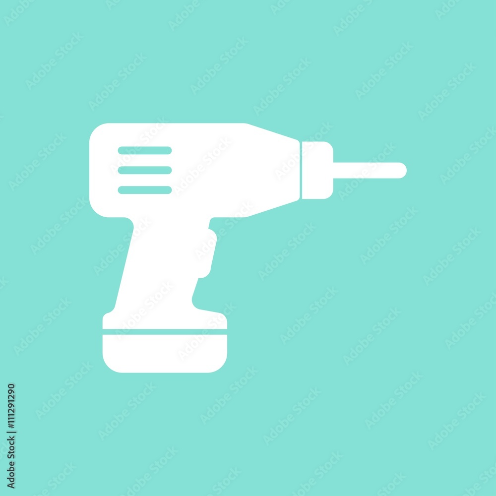 Drill - vector icon. Drill - vector icon.