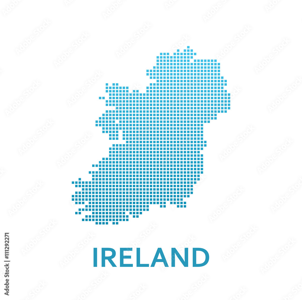 Pixel Map of Ireland