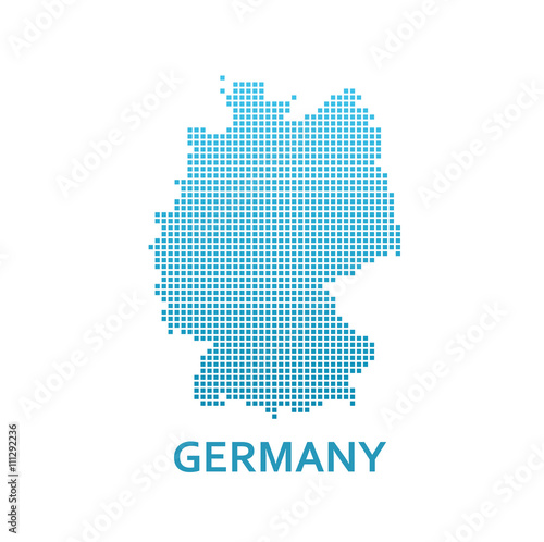 Pixel Map of Germany