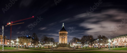 Obraz na płótnie Mannheim Wasserturm