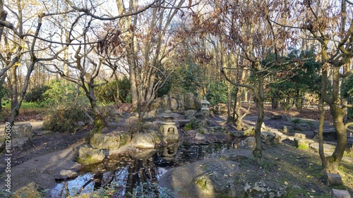 Fototapeta Naklejka Na Ścianę i Meble -  Jardin japonais du parc floral