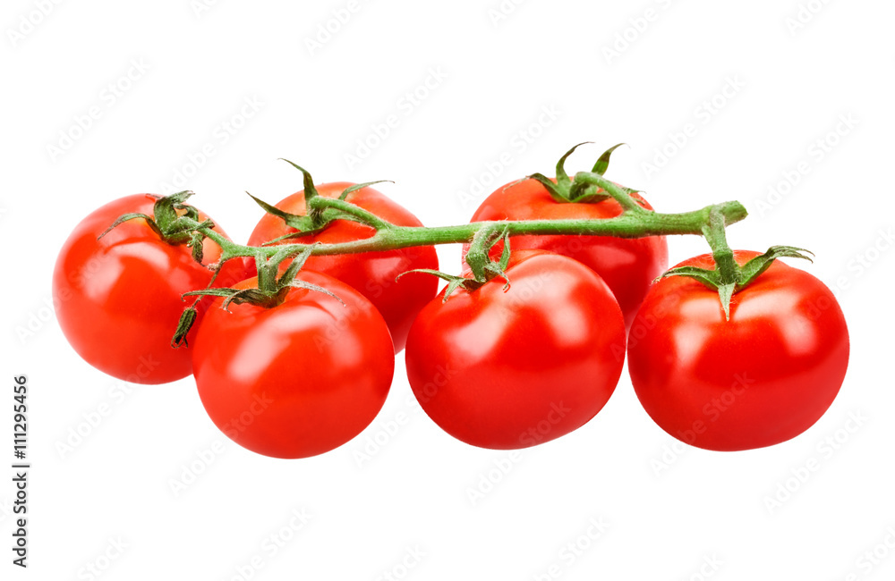 Cherry tomatoes isolated Cherry tomatoes isolated