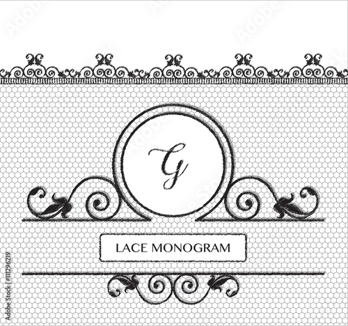 Lace Monogram G