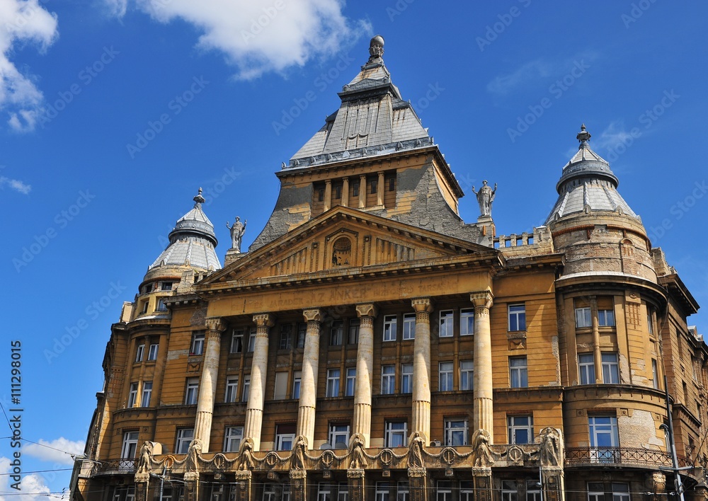 Az Anker building, Budapest