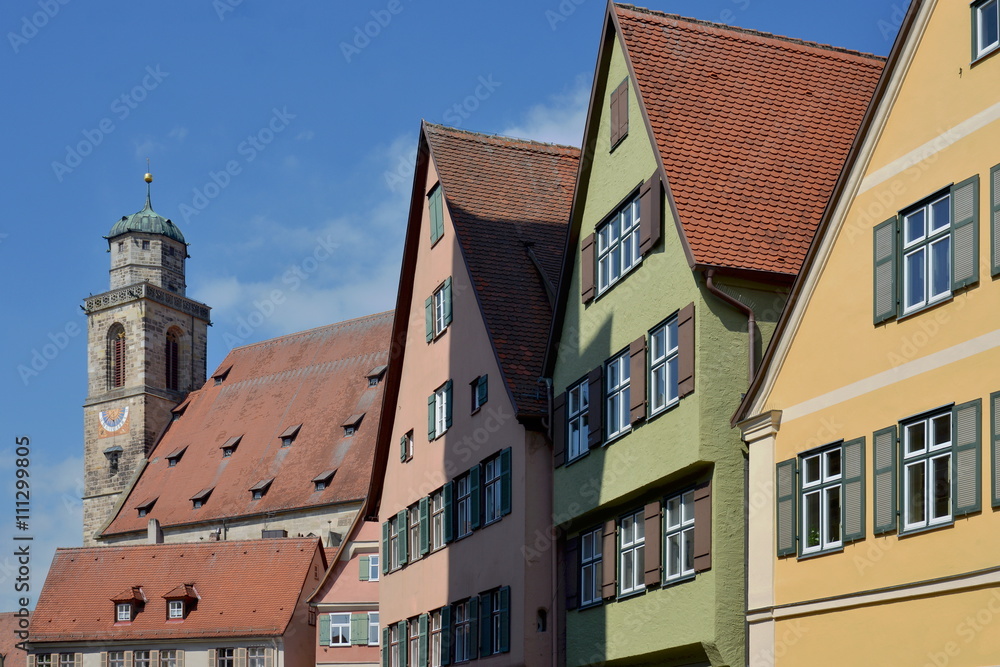 Fachwerkhäuser in Dinkelsbühl Fachwerkhäuser in Dinkelsbühl
