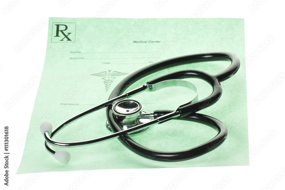 stethoscope displayed with a medical report. stethoscope displayed with a medical report.