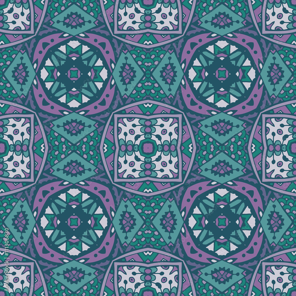 ethnic tribal seamless colorful Geometric pattern