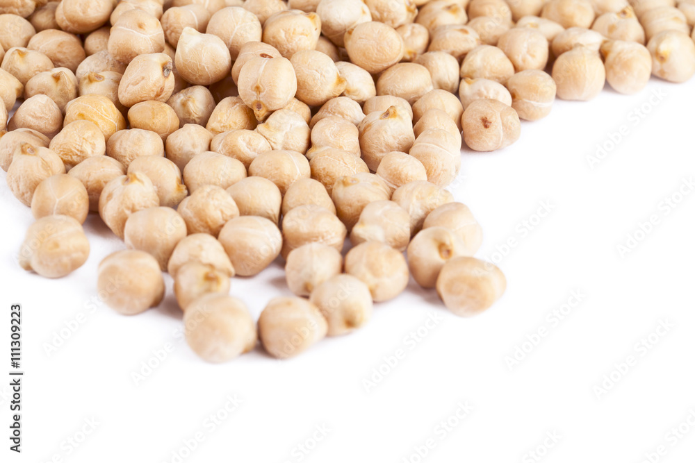 scattered coriander  beans
