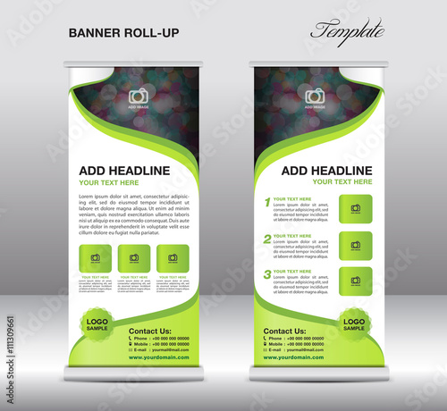 Roll up banner stand template, banner template,advertisement,fly